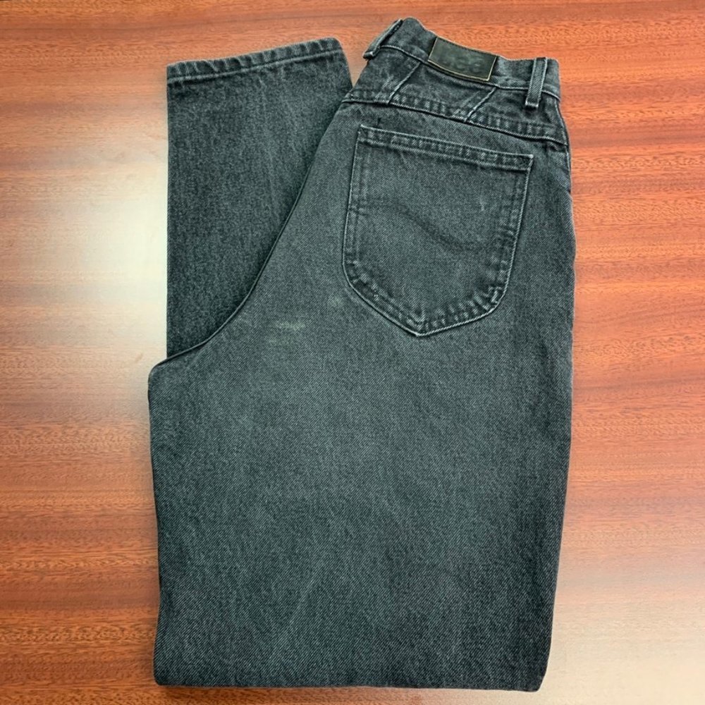 Vintage Lee Tapered Leg Super High Rise Mom Jeans Gem